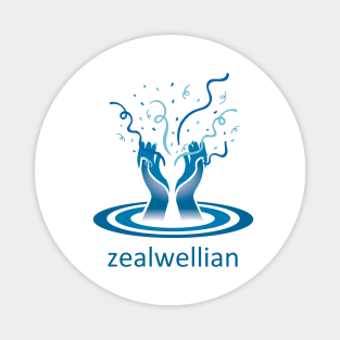 Be a zealwellian! (blue) Magnet